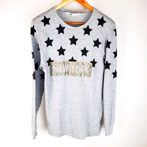 H&M size 14 long sleeve top